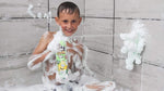 Fozzi's Bath Foam Aerosol for Kids, Yippie Yellow, Punchy Purple or Outstanding Orange, Good Clean Fun, 11.04 oz (313g) each (Pack of 3)