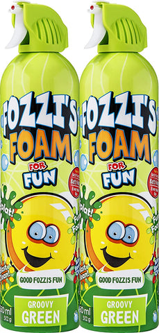 Fozzi's 2 x Foam Groovy Green, Good Clean Fun 2 x 18.06 oz (550ml) (Free Shipping)